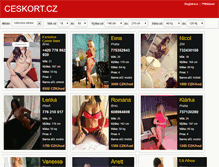 Tablet Screenshot of ceskort.cz